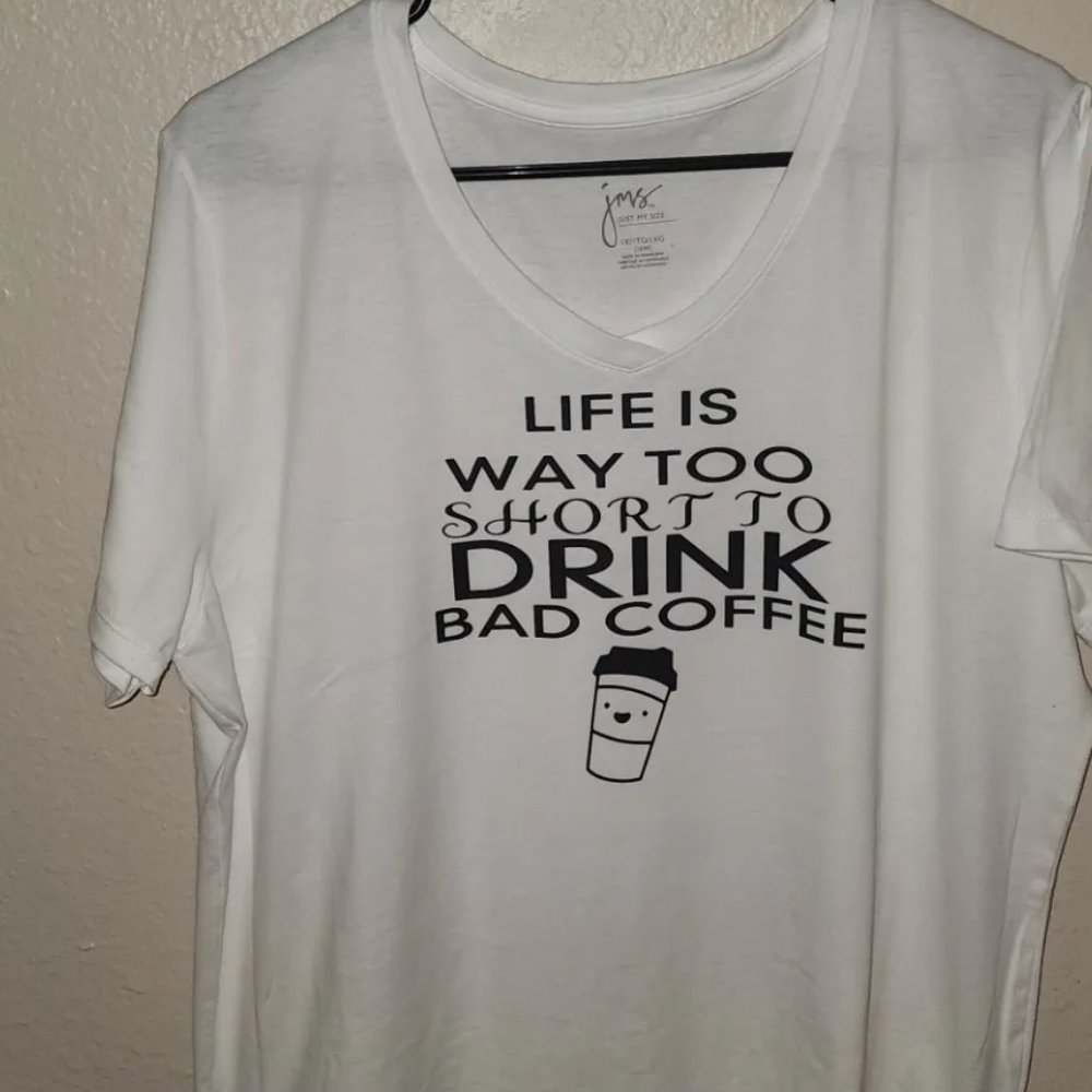 Bad coffee shirt